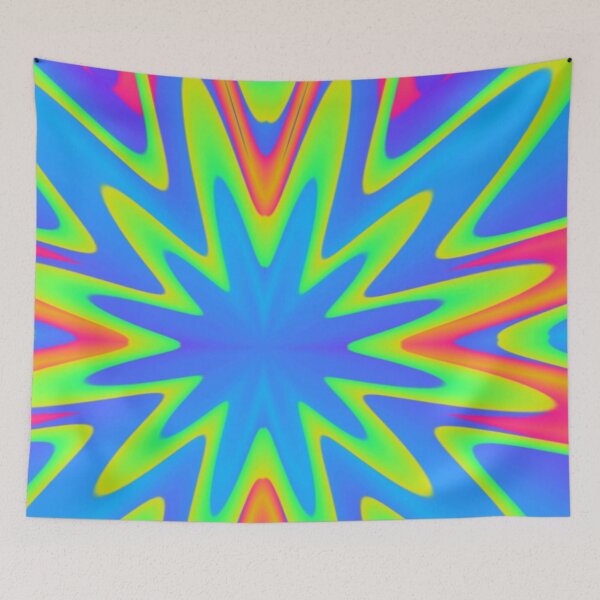 Item preview, Abstracted Stars Modern Colors Pattern  designed and sold by Wahbastore.