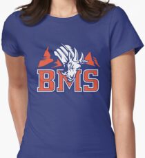 Blauer Bergstaat Tailliertes T-Shirt