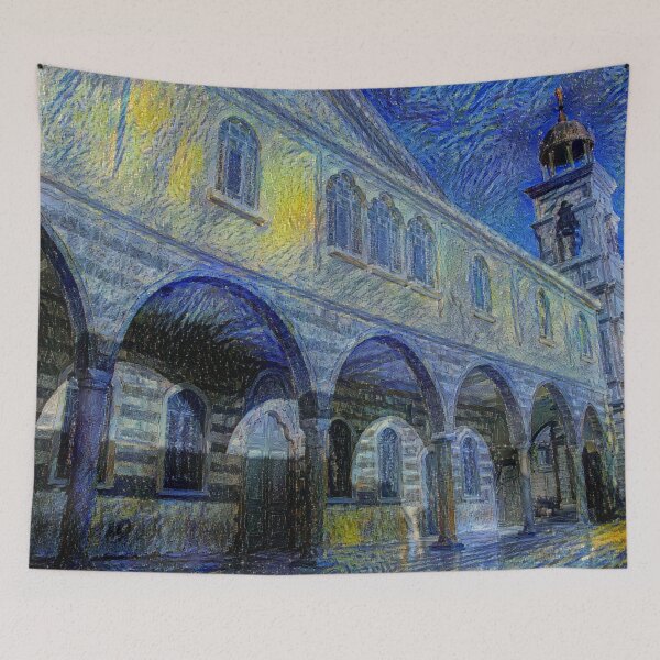 Item preview, The Mariamite Church of Damascus - Starrynight designed and sold by Homsalgia.