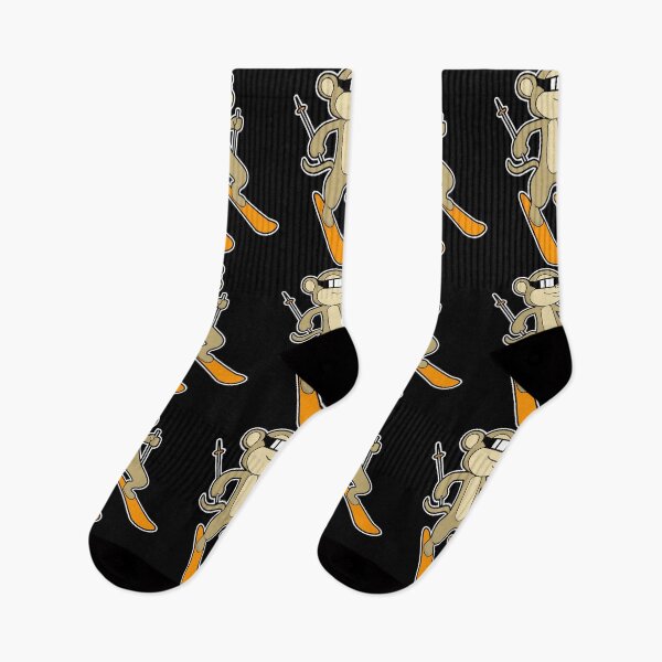 Item preview, Monkey as Skier with Ski designed and sold by Snabdesign84.