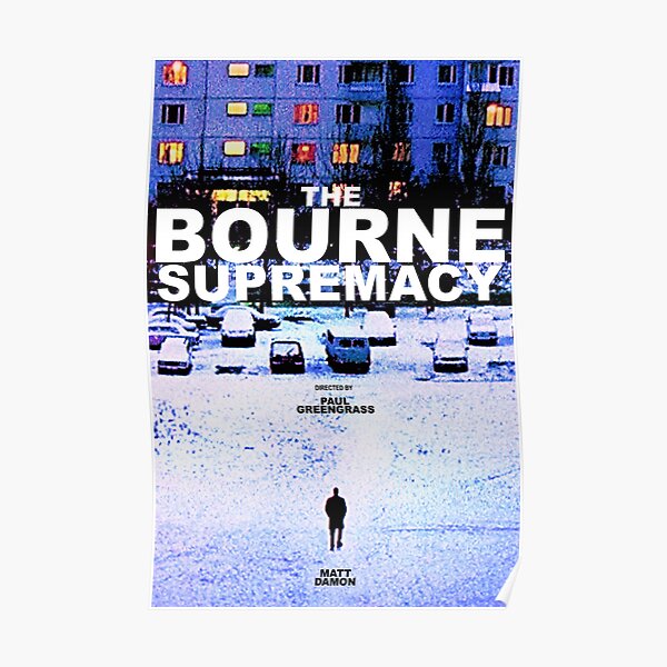THE BOURNE SUPREMACY 3 Poster