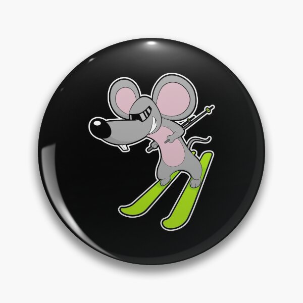 Item preview, Mouse as Skier with Ski designed and sold by Snabdesign84.
