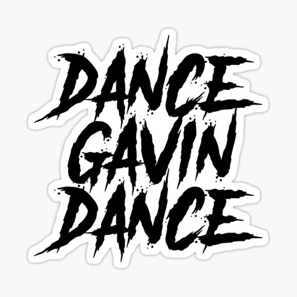 Dance Gavin Dance - Band Logo Sticker