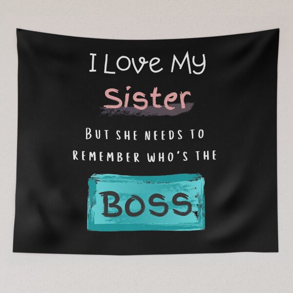 Item preview, Who's The Boss? (Brother) designed and sold by ShowMePride.