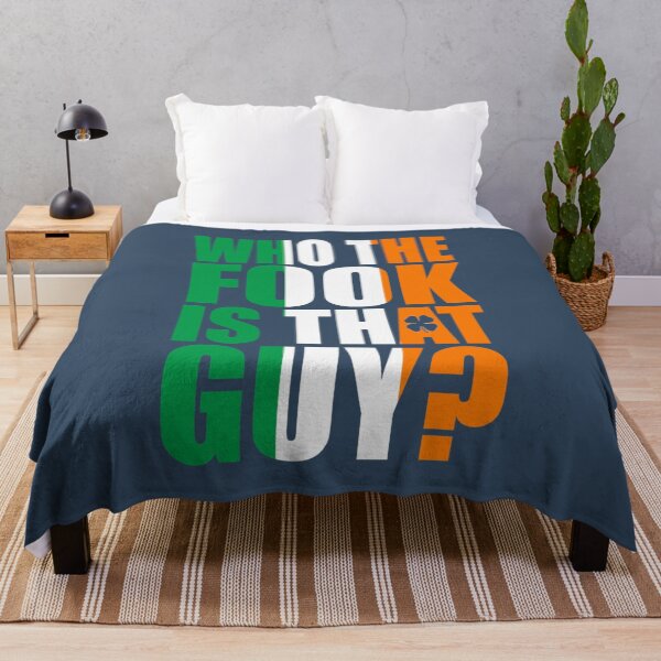 Item preview, Who The Fook Is That Guy Conor Mcgregor Quote  designed and sold by elizabeth-olwen.