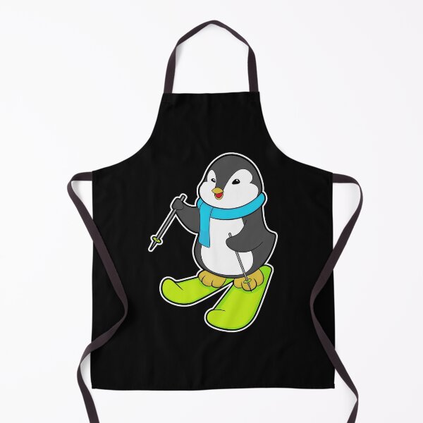 Item preview, Penguin as Skier with Ski designed and sold by Snabdesign84.