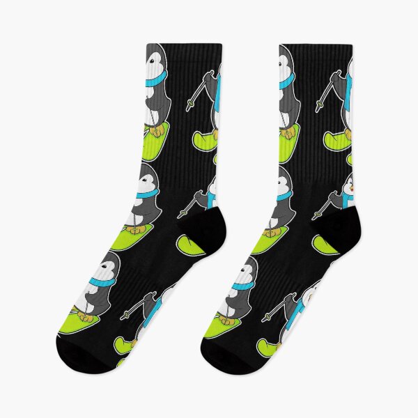 Item preview, Penguin as Skier with Ski designed and sold by Snabdesign84.