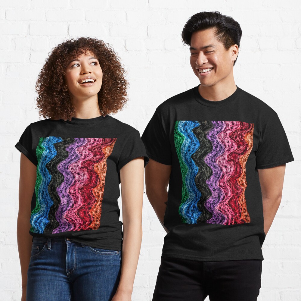 Waverly - Colorful Abstract Art Classic T-Shirt