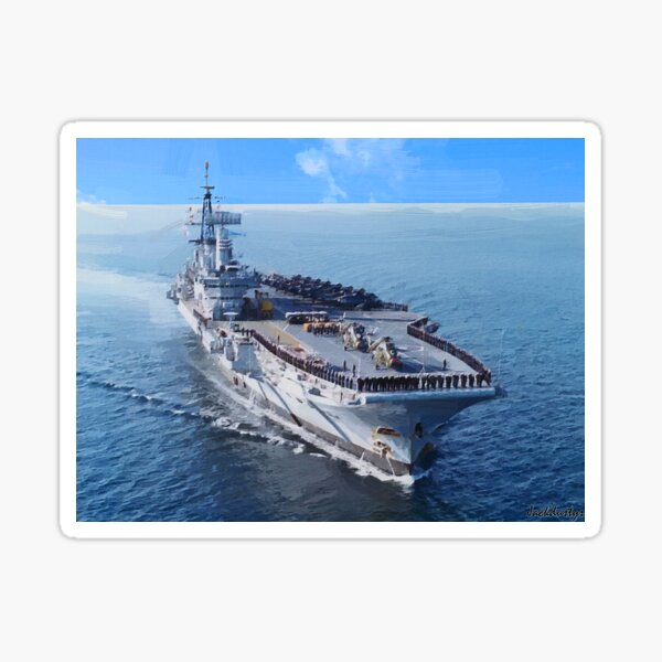 HMS HERMES PROCEDURE ALPHA Sticker