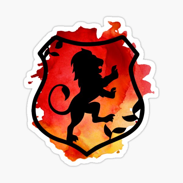Item preview, Strong Griffin Lion Emblem Gryffin Courage Pride Brave designed and sold by LunarPeachArts.