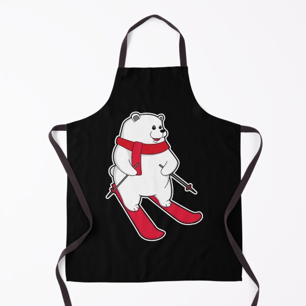 Item preview, Polar bear as Skier with Ski designed and sold by Snabdesign84.