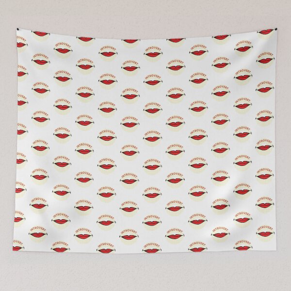 Item preview, INTROVERT LIPS designed and sold by pouringluck.