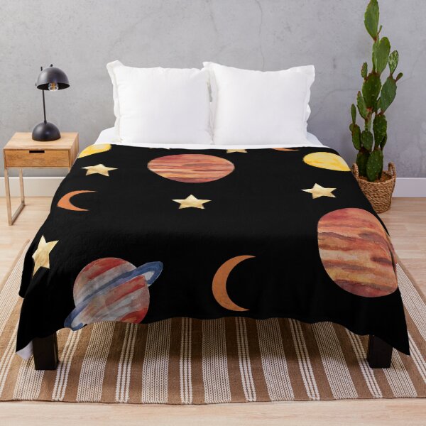 Item preview, Cosmos Set/Jupiter, Saturn, Venus, Crescent Moon, Stars designed and sold by ShaunSandhu.