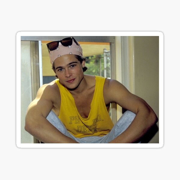 Brad Pitt Sticker