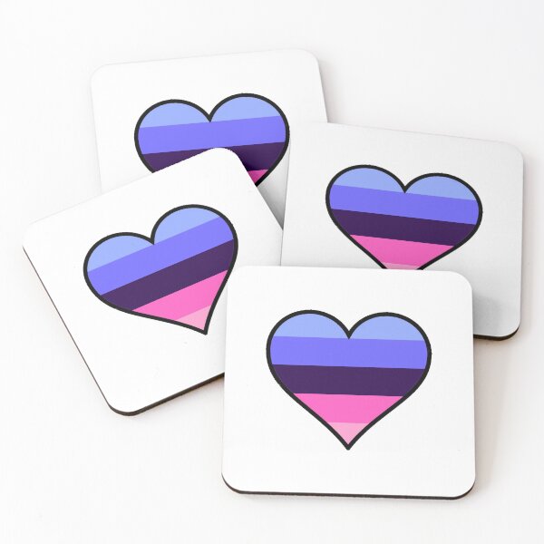Item preview, Omnisexual Pride Heart designed and sold by Friend of Frogs.