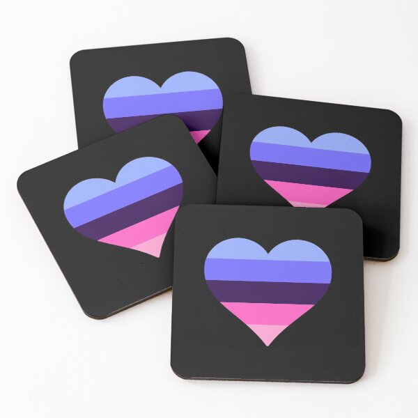 Item preview, Omnisexual Pride Heart designed and sold by Friend of Frogs.