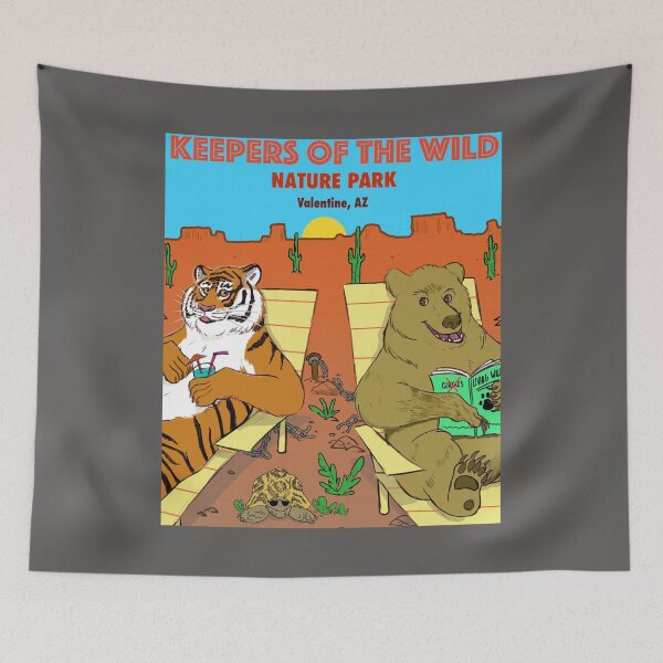 Item preview, Keepers of the Wild Park Zoo Logo1 designed and sold by GemaStore.