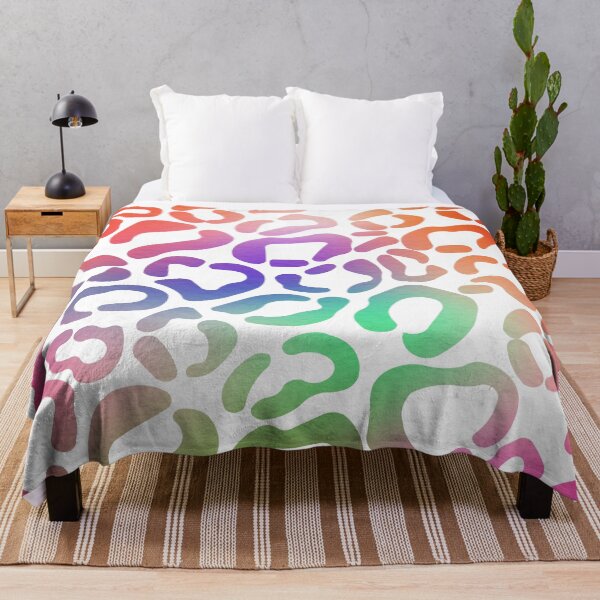 Item preview, Colorful Leopard Print Pattern designed and sold by FranzNCandy.