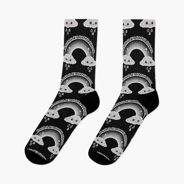 Item preview, Black is my happy color | goth rainbow  designed and sold by sasyall.