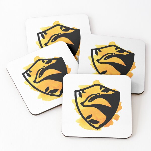 Item preview, Huffle Badger Emblem Loyal Kind T-shirt Sticker Phone Case designed and sold by LunarPeachArts.