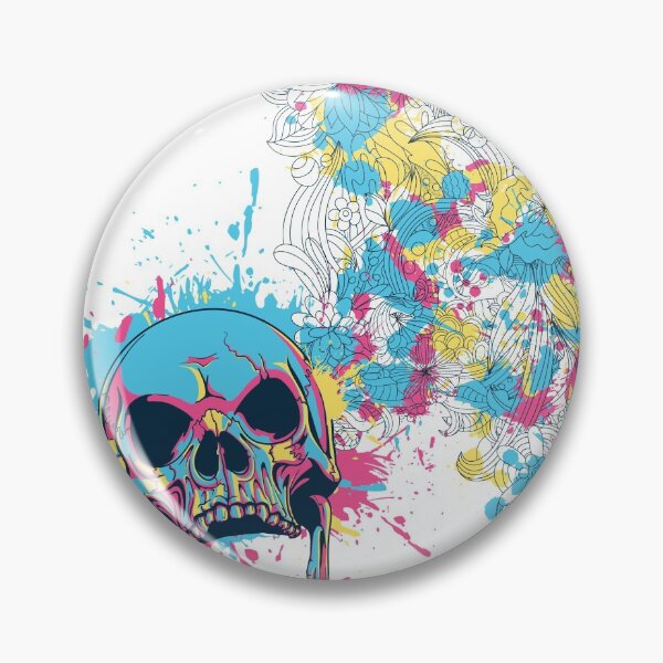 Item preview, FLOWERED SKULL designed and sold by Marketmg.