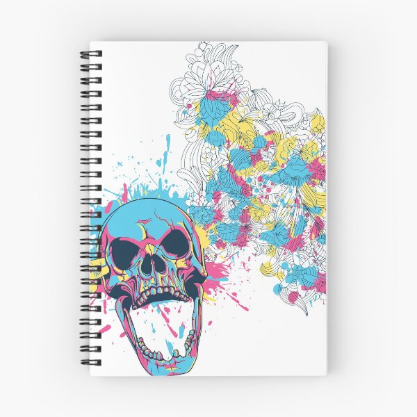 Item preview, FLOWERED SKULL designed and sold by Marketmg.
