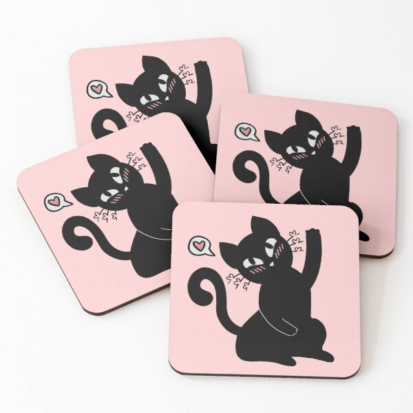 Item preview, A black cat loves you designed and sold by Nootz.