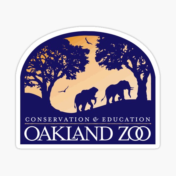 Oakland Zoo Conservation Logo1 Sticker