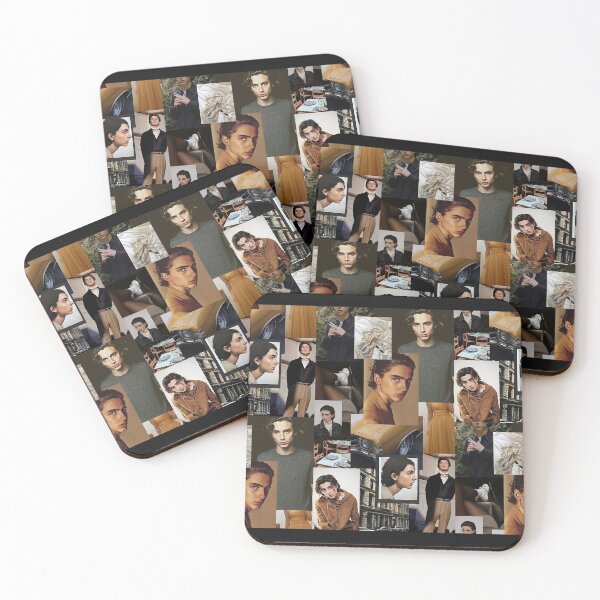 Artikelvorschau, Timothee Chalamet Collage Überwurfdecke| Perfektes Geschenk entworfen und verkauft von terryegal.