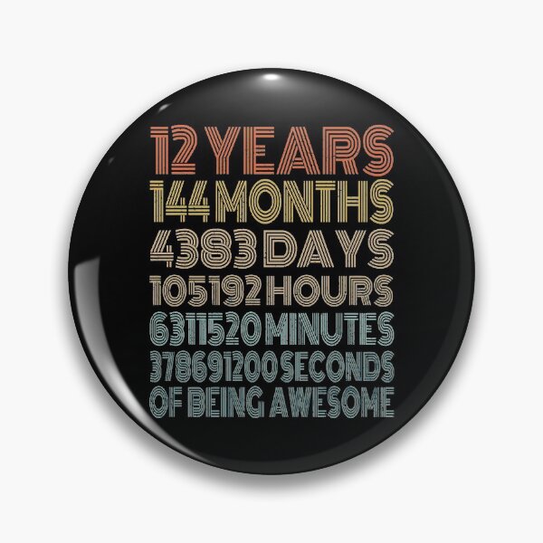 Item preview, 12Th Birthday Shirt Gift 12 Years Old Being Awesome designed and sold by ccombercor.