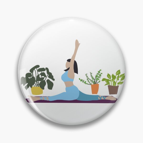 Item preview, Yoga girl designed and sold by Adluska.