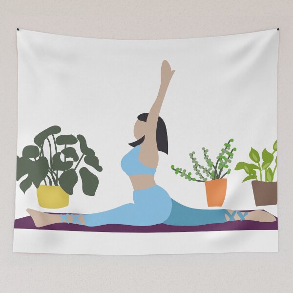 Item preview, Yoga girl designed and sold by Adluska.