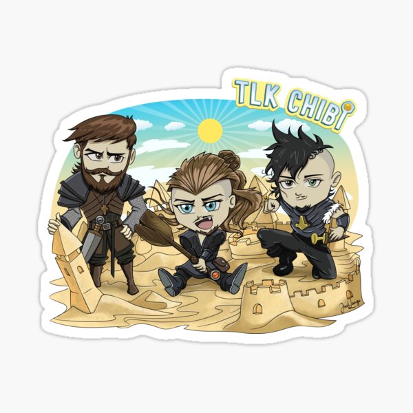 Item preview, The Last Kingdom Chibi Finan - Uhtred - Sihtric designed and sold by Joel-Lange.