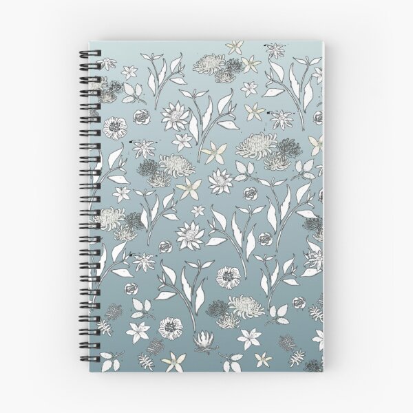Item preview, PALE BLUE FIELD OF FLOWERS designed and sold by KINGTOUCAN.