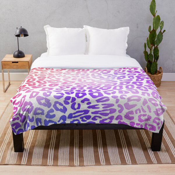 Item preview, Red And Purple Leopard Print  designed and sold by FranzNCandy.