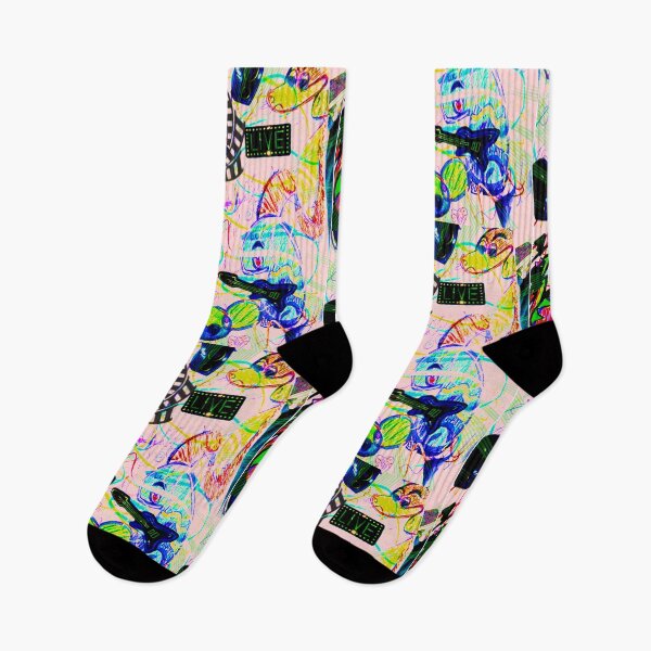 Item preview, Neon Scribble DINOmite! designed and sold by annotatedalyce.