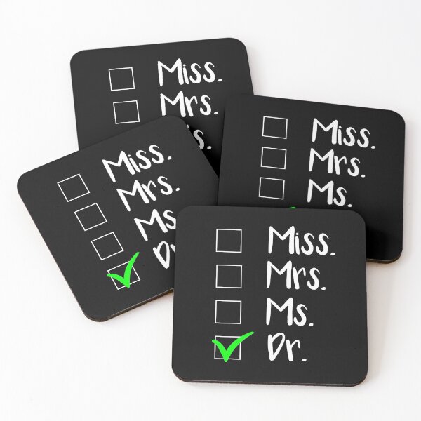Item preview, It's Miss Ms Mrs Dr Actually, Phd Graduation Gift, Graduation, Doctorate Gift, Birthday Present, Doctor Birthday Present, Phd Gift. designed and sold by IMAD BI.