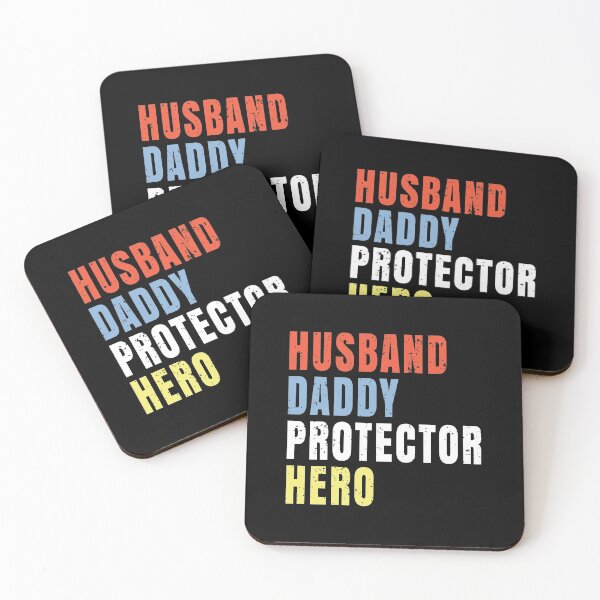 Item preview, Husband Daddy Protector Hero father birthday designed and sold by ELAB27.