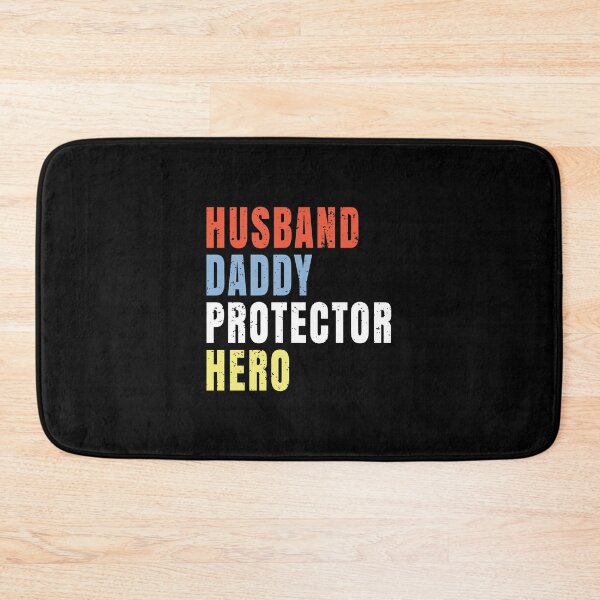 Item preview, Husband Daddy Protector Hero father birthday designed and sold by ELAB27.