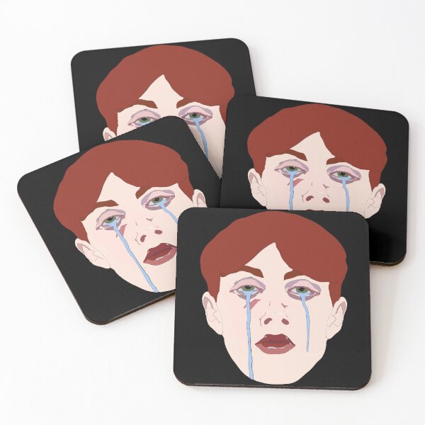 Item preview, Masculine red-haired guy is crying designed and sold by Kirvi.