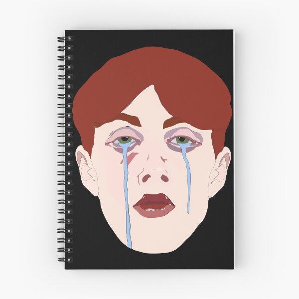 Item preview, Masculine red-haired guy is crying designed and sold by Kirvi.