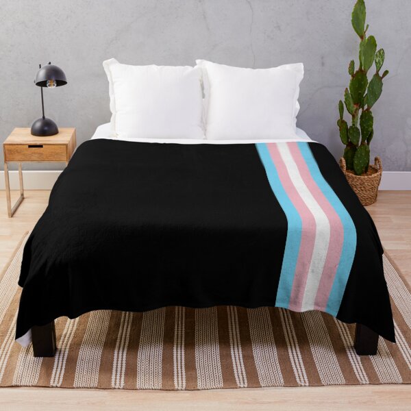 Item preview, transgender flag designed and sold by Bizarro23.