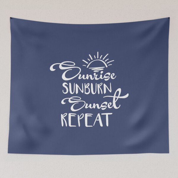 Item preview, Sunrise Sunburn Sunset Repeat designed and sold by NewLeeRich.