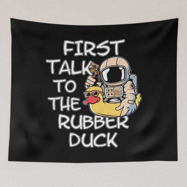 Item preview, Rubber duck designed and sold by NicGrayGraphic.