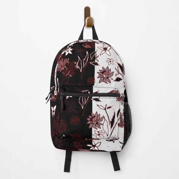 Item preview, TWO TONE RED LINE FLORAL designed and sold by KINGTOUCAN.