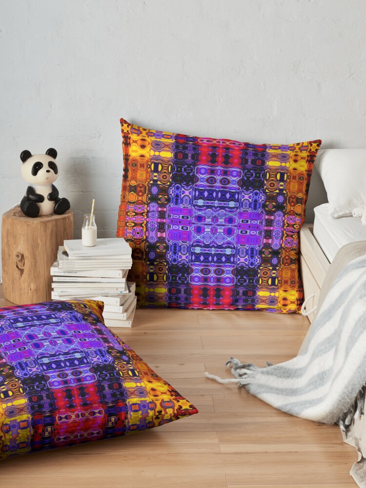 Alternate view of Bohemian Motif 2 Floor Pillow