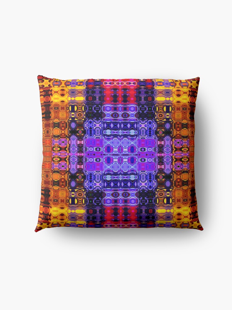 Alternate view of Bohemian Motif 2 Floor Pillow