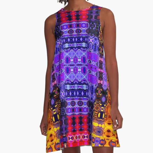 Bohemian Motif 2 A-Line Dress