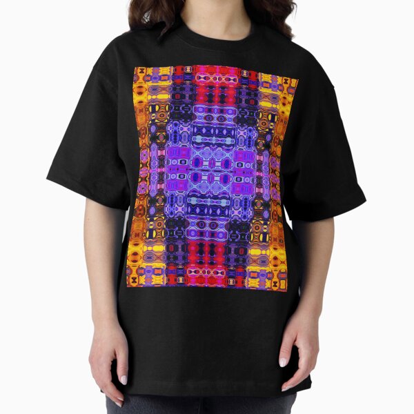 Bohemian Motif 2 Oversized T-Shirt