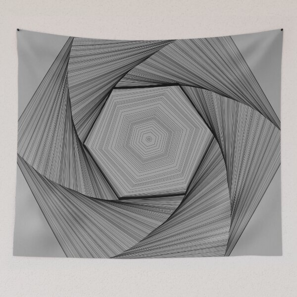 Item preview, Abstract Hexagon Graphics designed and sold by Murza.